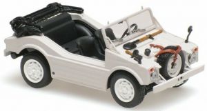 MXC940065301 - Voiture cabriolet PORSCHE 597 Jagdwagen de 1954 de couleur blanc