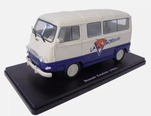 MAG24LAVACHE - Véhicule publicitaire - LA VACHE QUI RIT - RENAULT Estafette de 1962 couleur bleu et blanc