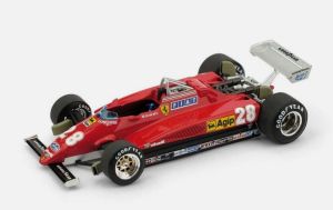 MAGF1126C2 - Voiture du Grand Prix d'Italie pilotée par Mario ANDRETTI - FERRARI 126c2 #28
