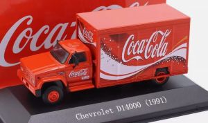 MAGRANCHEVROLET - Camion porteur - COCA-COLA - CHEVROLET D14000 de 1991 couleur rouge