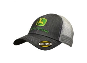 MC53080422CH - Casquette pour enfants avec arrière en filet de couleur grise - JOHN DEERE