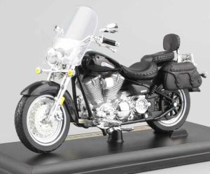 Moto de 2001 couleur noire - YAMAHA Road Star Silverado