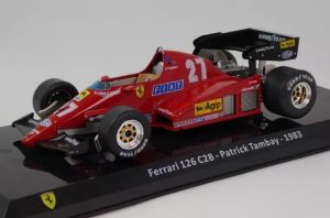 MY3ALA0041 - Voiture de sport pilotée par Patrick TAMBAY - FERRARI 126 C2B 1983 #27