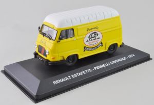 NET0048 - Véhicule publicitaire RENAULT Estafette de 1974 aux couleurs des pinceaux italien PENNELLI CINGHIALE