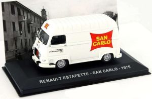 Véhicule publicitaire RENAULT Estafette de 1975 aux couleurs SAN CARLO
