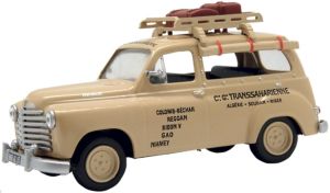 NET0067 - Taxi Transsaharien RENAULT Colarale de 1950 taxi Algiers vendue en blister