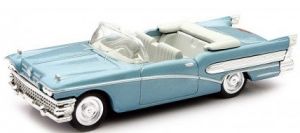 NEW48013C - Voiture cabriolet BUICK Century de 1958 couleur bleu