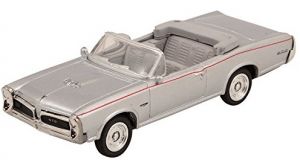 Voiture cabriolet PONTIAC GTO de 1966 ccouleur gris