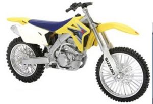 Moto cross de couleur Jaune - SUZUKI RM-Z450