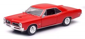 NEW71853 - Voiture coupé de 1966 couleur Rouge - PONTIAC GTO