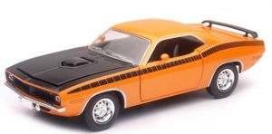 Voiture coupé de 1970 Couleur Orange - PLYMOUTH Cuda