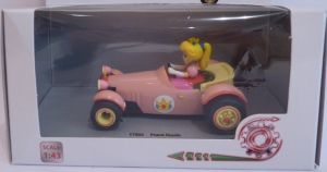 NIT17303 - Voiture princesse PEACH MARIO KART pull speed