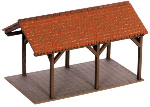 Abris en kit à monter de dimensions 6,5x3,5x3,8 cm
