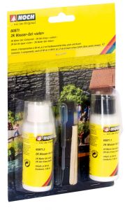 Ensemble pour création d'eau colorée pour diorama flacons de 50ml