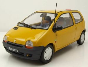 NOREV185297 - Voiture citadine RENAULT Twingo de 1996 United Colors Of Beneton de couleur jaune