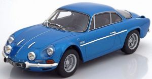 Voiture sportive ALPINE A110 1600s de 1971 de couleur bleue