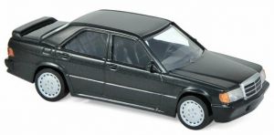 NOREV351195 - Voiture berline MERCEDES 190E 2.3 de couleur noire métallisée