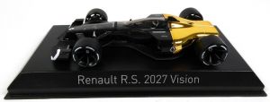 NOREV517962 - Voiture concept car RENAULT RS 2027 Vision du Salon de Shanghai de 2017 couleur noire et or