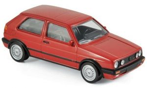 NOREV840062 - Voiture sportive VOLKSWAGEN Golf GTi G60 de 1990 de couleur rouge