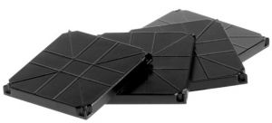 NZG7872 - Set de 4 plaques pour grue de 100 t  20x20 mm