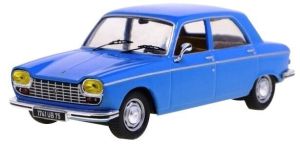 ODE163 - Voiture de 1967 couleur bleu – PEUGEOT 204