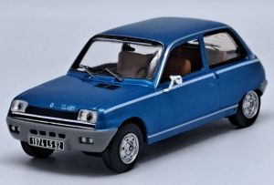 ODE130 - Voiture de 1974 couleur bleu limitée à 750 pièces – RENAULT 5 LS