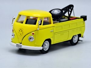 CAR13457 - Dépanneuse pick-up couleur jaune - VW T1