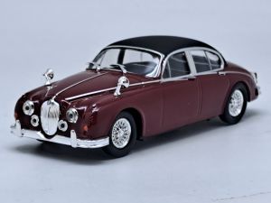 CAR16741 - Voiture de couleur bordeaux - JAGUAR MKII