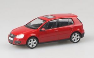 CAR47040 - Voiture de couleur rouge - VW Golf GTI V