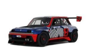 OT1175 - Voiture de 2023 couleur bleu - RENAULT 5 Turbo 3E E-TECH