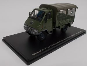 PER722 - Véhicule de transport des troupes de la gendarmerie mobile RENAULT B110 4x4 de couleur kaki  édité à 150 pièces modèle en résine