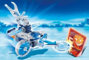 PLAY6832 - Jouet de construction PLAYMOBIL - Robot des glaces avec Lanceur