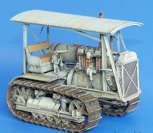 PLS064 - Tracteur sur chenilles CATERPILLAR M-1 sixty military version maquette à construire et à peindre