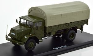 Camion militaire MAN 630 porteur bâché de couleur kaki