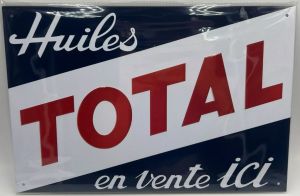 MAGPB219 - Plaque de 20x30 cm - TOTAL Huiles - en Vente ici !