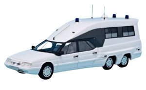 PER918 - Ambulance avec décalques - limitée à 150 pièces - CITROEN XM Tissier 1007 blanc