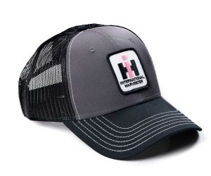 PIH83 - Casquette de couleur grise avec arrière en maille noir - INTERNATIONAL
