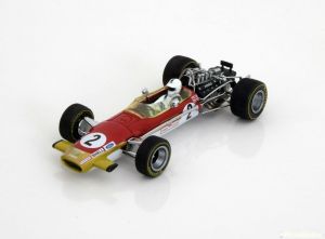 QUA27806 - Formule 1 LOTUS 49B n°2 du pilote Richard Attwood du grand prix Monaco de 1969