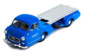 IXORAC342 - Véhicule transport de voiture de course de 1955 bleu – MERCEDES