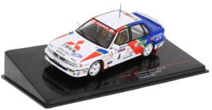 IXORAC347LQ - Voiture du RAC rallye 1990 N°4 - MITSUBISHI Galant VR-4