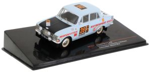 Voiture du Mexico World cup Rallye 1970 N°28 - MOSKWITSCH 412