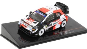 Voiture du Rallye de Monte Carlos 2021 N°33 - TOYOTA Yaris WRC