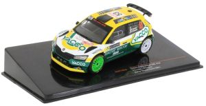 Voiture du rallye de Monte Carlo 2021 N°53 – SKODA Fabia Evo 2