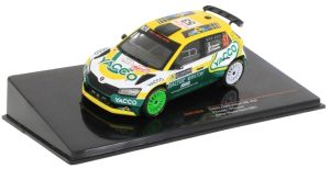 IXORAM790LQ - Voiture du rallye de Monte Carlo 2021 N°53 – SKODA Fabia Evo 2