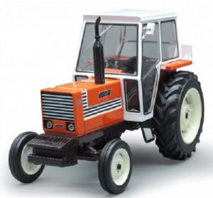REP163 - Tracteur FIAT 880 2 roues à cabine blanche