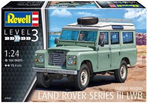 Voiture 4x4 LAND ROVER Serie III LWB en kit à peindre et à assembler peinture et colle non incluses