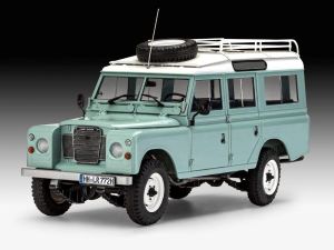 REV07047 - Voiture 4x4 LAND ROVER Serie III LWB en kit à peindre et à assembler peinture et colle non incluses