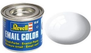REV32104 - Pot de peinture émail de 14ml couleur blanc brillant