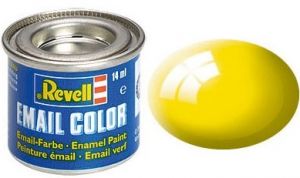 REV32112 - Pot de peinture émail de 14ml couleur jaune brillant