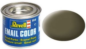 Pot de peinture émail de 14ml couleur vert olive mat de L'OTAN